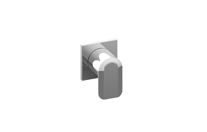 Graff G-8098-LM58E1-T M-Series Square Stop/Volume Control Trim Plate and Handle