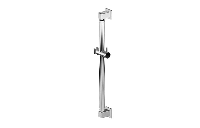 Graff G-9553 Square Grab Bar - 24" with handshower holder