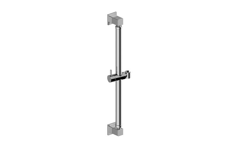Graff G-9554 Square Grab Bar - 32" with handshower holder