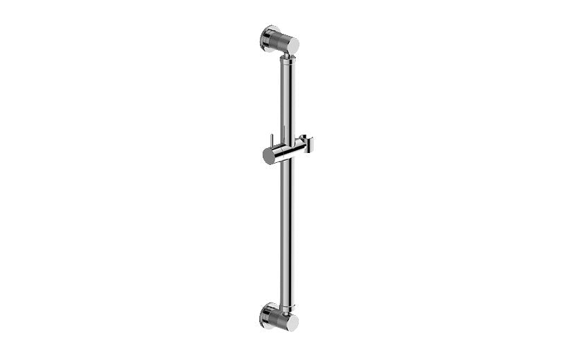 Graff G-9563 Round Grab Bar - 24" with handshower holder