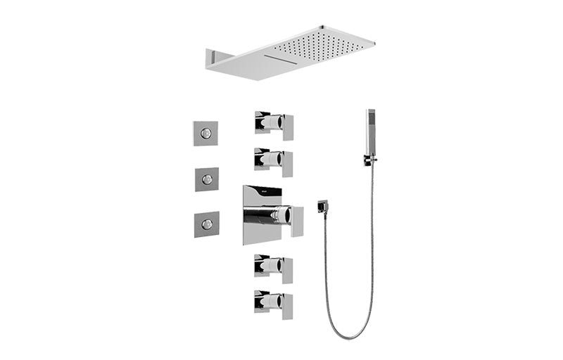 Graff GH1.123A-LM31S Full Square Thermostatic Shower System
