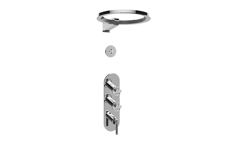 Graff GL3.009WB-LM57C19 M-Series Thermostatic Set with Ametis Ring - Rough and Trim