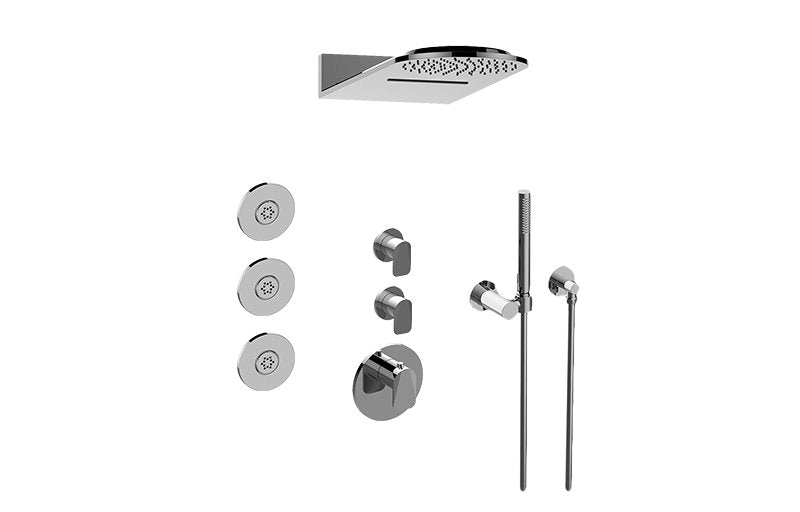Graff GL3.123SE-LM59E0 Full Round Thermostatic Shower System