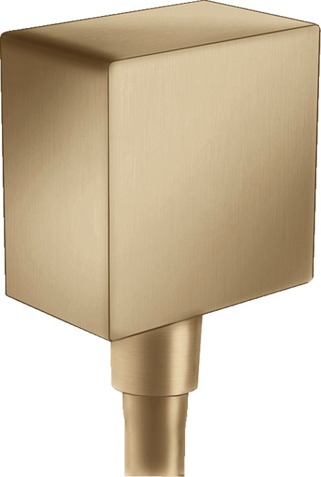 HANSGROHE SQUARE WALL OUTLET WITH CHECK VALVES
