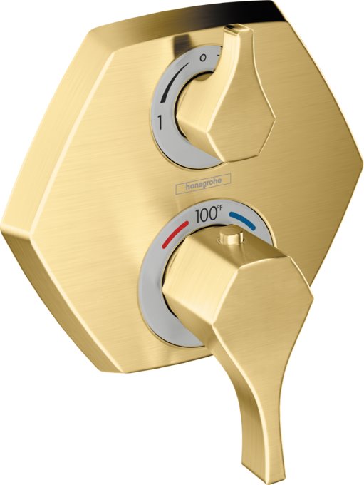 HANSGROHE LOCARNO THERMOSTATIC TRIM WITH VOLUME CONTROL AND DIVERTER