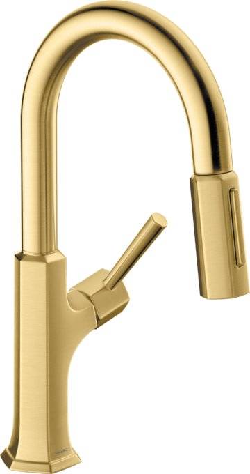 HANSGROHE LOCARNO PREP KITCHEN FAUCET 2-SPRAY PULL-DOWN 1.75 GPM
