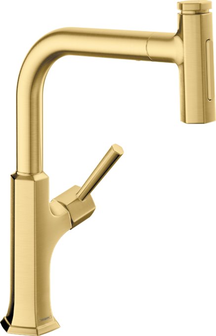 HANSGROHE LOCARNO HIGHARC KITCHEN FAUCET 2-SPRAY PULL-OUT 1.75 GPM