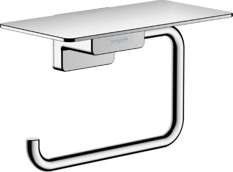 HANSGROHE ADDSTORIS PAPER HOLDER WITH SHELF