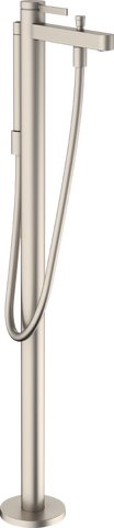 HANSGROHE FINORIS FREESTANDING TUB FILLER TRIM WITH 1.75 GPM HANDSHOWER