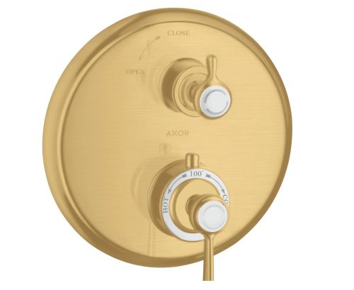 AXOR MONTREUX TRIM LEVER THERMOSTATIC W/VOLUME CONTROL
