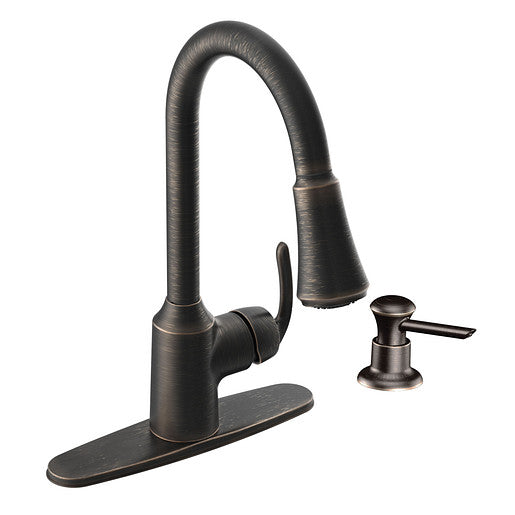 MOEN BAYHILL KIT 1 HANDLE PD SD