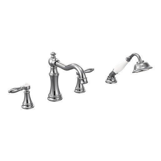 MOEN TRIM WEYMOUTH ROMAN TUB WITH HH LEVER