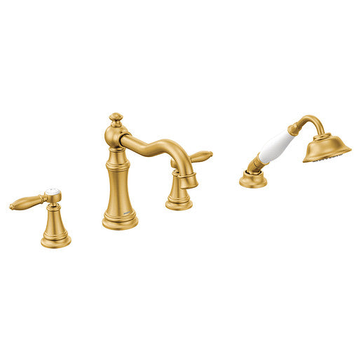 MOEN TRIM WEYMOUTH ROMAN TUB WITH HH LEVER