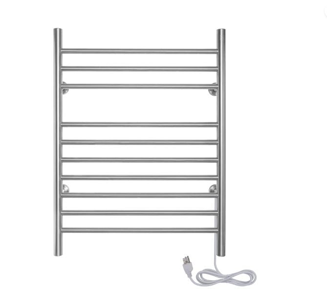WarmlyYours Infinity Towel Warmer Dual Connection 10 Bars