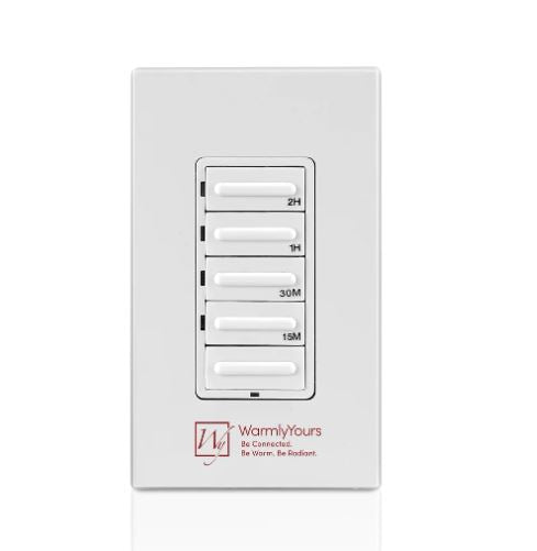 WarmlyYours Hardwired 4-Setting Countdown Timer