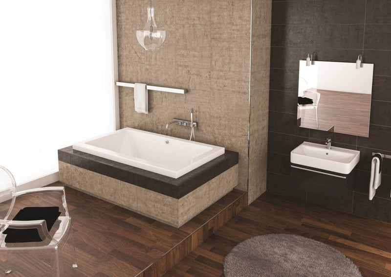 MIROLIN BO9028001 WHITE PO2 2" DROP IN BATH 8-PACK