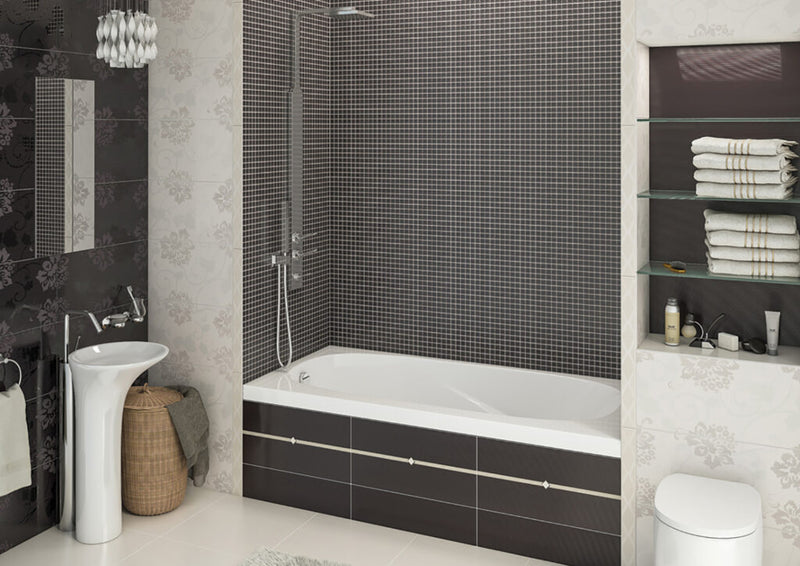 MIROLIN GR6030L1 GRYPHON ALCOVE BATH