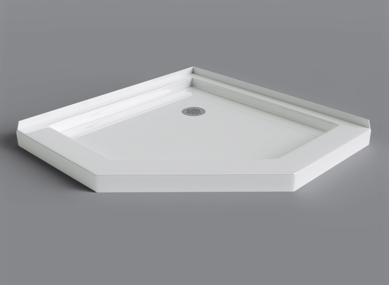 MIROLIN SB38NA1 WHITE 38" NEO ANGLE BASE