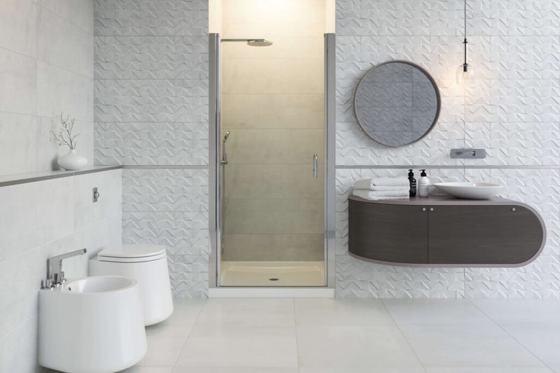 MIROLIN SD34 SWING DOOR PLAIN SILVER