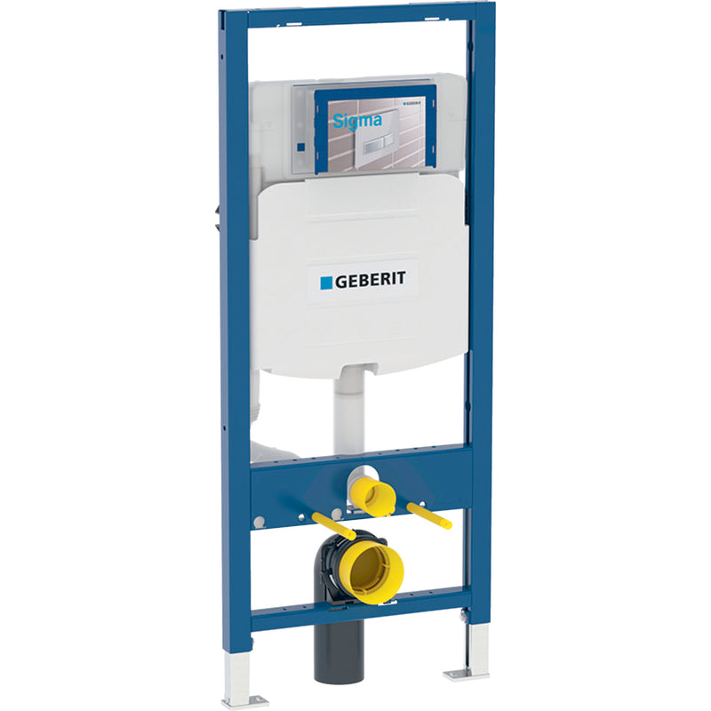 GEBERIT 111.902.00.5 DUOFIX ELEMENT FOR WALL-HUNG WC 120 CM WITH SIGMA CONCEALED CISTERN 12 CM 4.8 / 3 LITERS