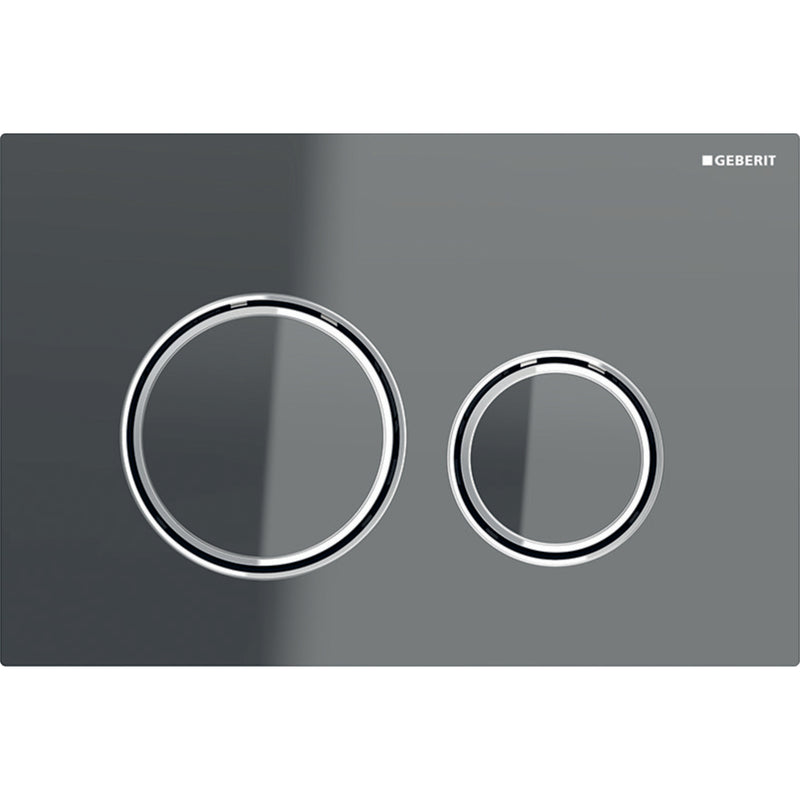 GEBERIT 115.884.JK.1 ACTUATOR PLATE SIGMA21 FOR DUAL FLUSH METAL COLOUR CHROME- PLATED CHROME-PLATED LAVA