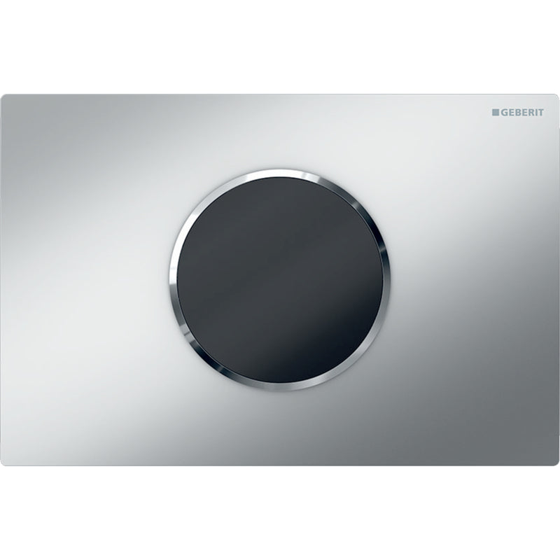 GEBERIT 115.908.KN.1 WC FLUSH CONTROL WITH DUAL FLUSH ACTUATOR PLATE SIGMA10 MATT