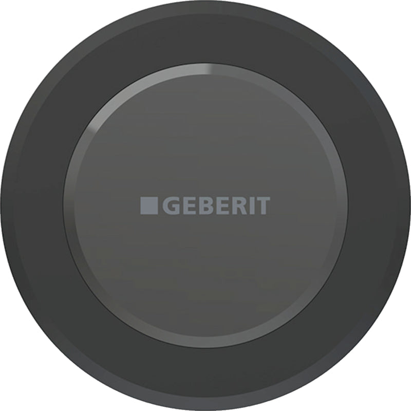 GEBERIT 115.936.14.6 WC FLUSH CONTROL WITH DUAL FLUSH TYPE 10 IR BUTTON BLACK MATT
