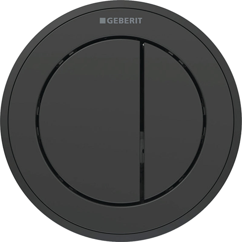 GEBERIT 116.057.DW.1 TYPE 10 REMOTE FLUSH ACTUATION PNEUMATIC BLACK MATT BLACK