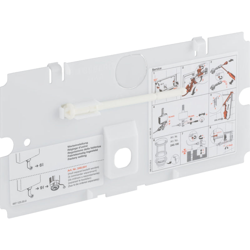 GEBERIT 240.073.00.1 PROTECTION PLATE FOR GEBERIT CONCEALED CISTERN