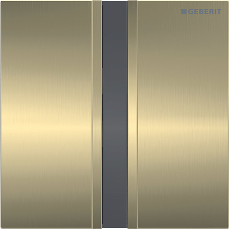 GEBERIT 241.926.QF.1 COVER PLATE TYPE 50 BRASS / BRUSHED