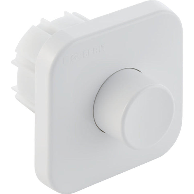 GEBERIT 888.544.11.1 HAND-OPERATED ACTUATOR PNEUMATIC CONCEALED INSTALLATION WHITE ALPINE