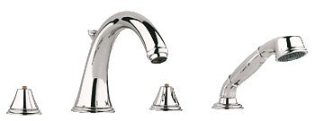 GROHE 25506 Geneva Roman Tub Filler w handshower