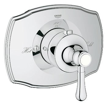 Grohe 19839 Grohflex Custom Shower Thermostatic Valve Trim
