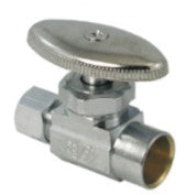 Copper X Compression Straight Valve - Lead Free