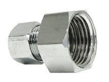 Chrome Plated Straight Fitting