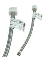 9" Flexible Stainless Steel Toilet Supply