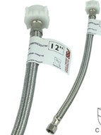 12" Flexible Stainless Steel Toilet Supply