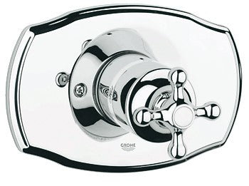 Grohe 19707 Seabury Pressure Balance Valve Trim with Cross Handle