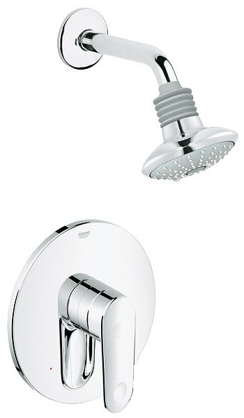 GROHE 35017 Europlus PBV Trim wshower head incl. arm