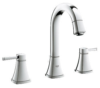 GROHE 20419 Grandera Lavatory Wideset High Spout Chrome