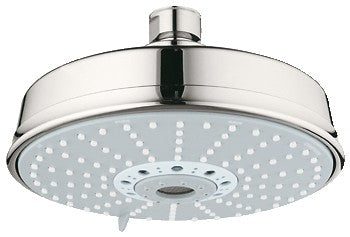 Grohe 27130 Rainshower 160 Shower Head 6-1/4" - 4 Sprays 9.5 L/min - 2.5 gpm
