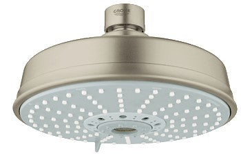 Grohe 27130 Rainshower 160 Shower Head 6-1/4" - 4 Sprays 9.5 L/min - 2.5 gpm