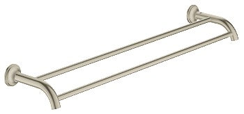 GROHE 40654 Essentials Authentic Double Towel Bar 24