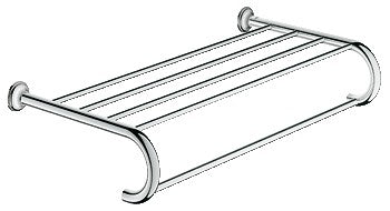 GROHE 40660 Essentials Authentic Multi Towel Rack