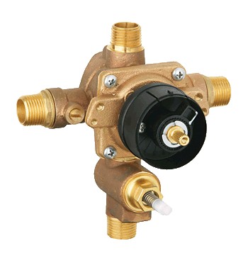 Grohe 35016 Grohsafe Pressure Balance Rough-In Valve with Built-in Diverter