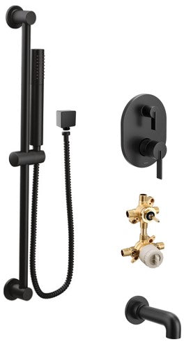 Moen Cia KIT424CI 2-way M-Core3 shower kit with built-in diverter - non Sharing