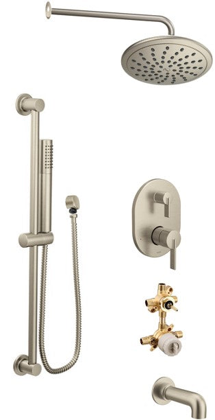 Moen Cia KIT534CI 3-way M-Core3 shower kit with built-in diverter - Sharing