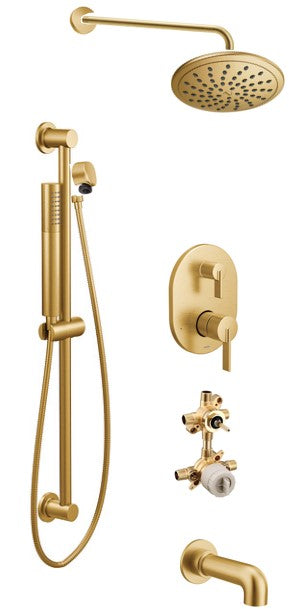 Moen Cia KIT534CI 3-way M-Core3 shower kit with built-in diverter - Sharing