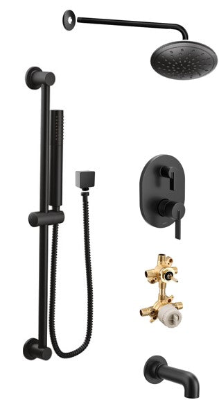 Moen Cia KIT534CI 3-way M-Core3 shower kit with built-in diverter - Sharing
