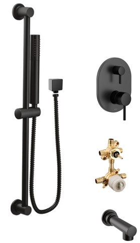 Moen Align KIT424AL 2-way M-Core3 shower kit with built-in diverter - non Sharing